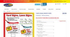 Desktop Screenshot of deliverysigns.com